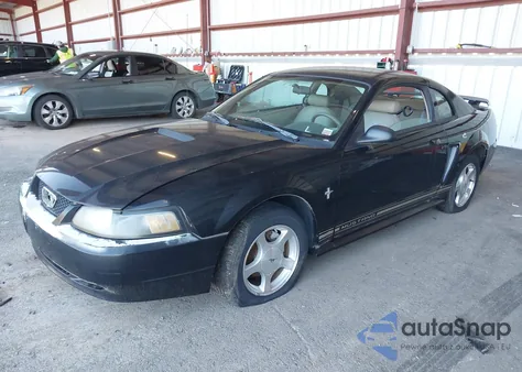 2001 Ford Mustang из США, поврежденный, VIN 1FAFP40431F263409